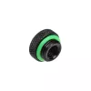 Fitting BitsPower BP-MBWP-C06V2 — Brass black liquid cooling fitting, 18×18×10 mm