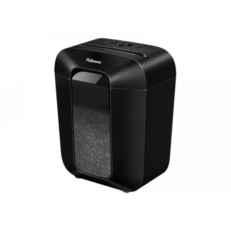 Fellowes Powershred LX41 paper shredder Particle-cut shredding Black