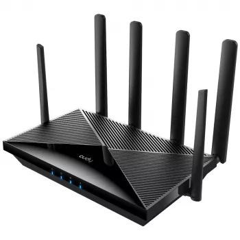 Cudy New 4G LTE Cat 6 WiFi Router, Qualcomm Chipset, LTE Modem Router, Dual SIM 4G Cellular Router, AC1200 Dual Band WiFi, 4 Gigabit Ports, OpenVPN, W