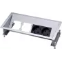 Outlet Box Type F Kindermann 5301170000 Black Silver
