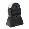 Passive infrared (PIR) motion detector MACLEAN MCE201B — wired wall sensor, 12 m range, black