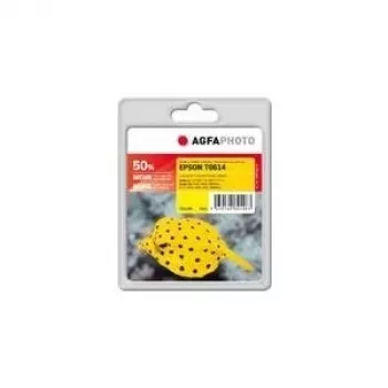 AgfaPhoto - 17 ml - Gelb - kompatibel - Tintenpatrone (Alternative zu: Epson T0614, Epson C13T06144010) - für Epson Stylus D68, D88, DX3800, DX3850, D