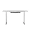 Adjustable Height Table Up Up Bjorn Gray, Table top L White