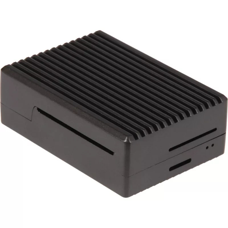 AluminiumEnclosure for Raspberry Pi 4 B (black (matt))