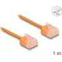 Network Cable DeLOCK RJ45 Cat.6 UTP 1m Orange
