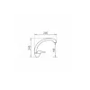 PYRAMIS OSSIA granite faucet vanilla
