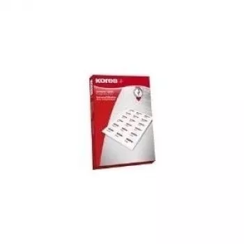 Self-adhesive label Kores L10541 Rectangle Permanent White