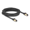 Network Cable DeLOCK RJ45 Cat.6A male to male S/FTP 5m Black
