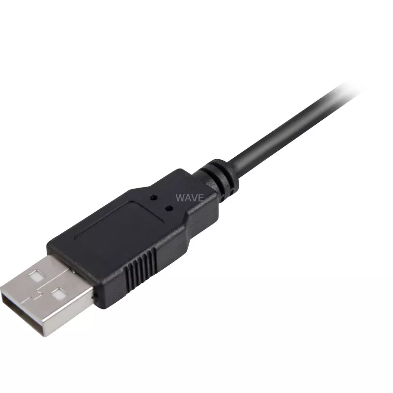 USB cable Sharkoon USB 2.0 1 m USB A USB B Black