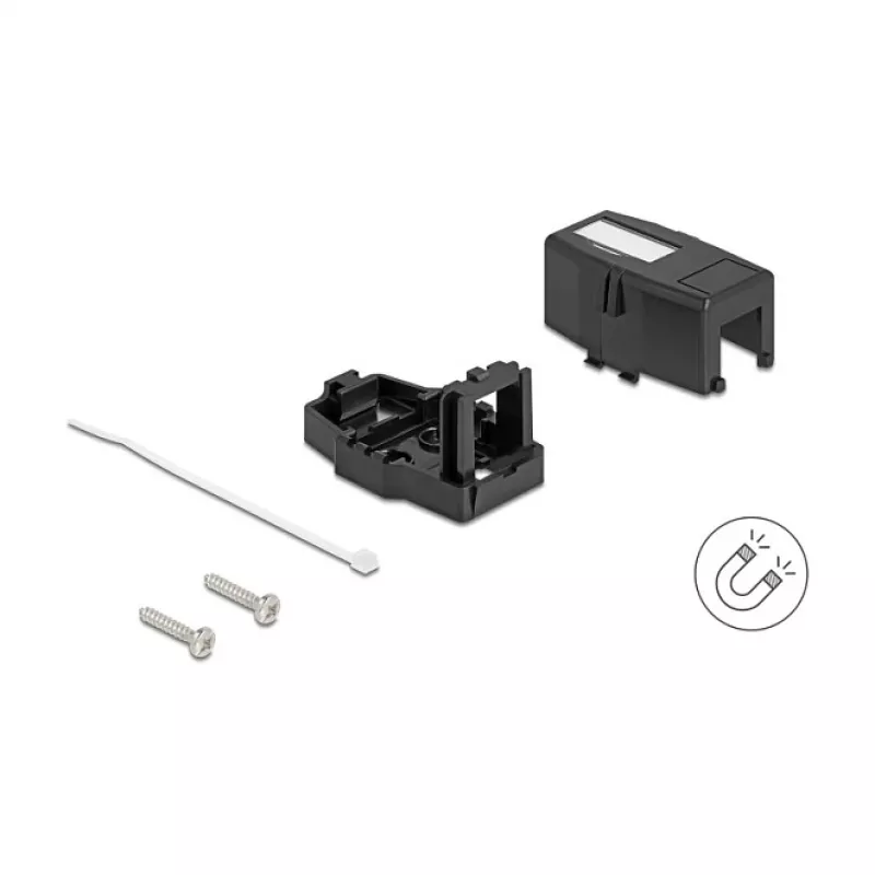 Snap-in frame DeLOCK 85840 Plastic Black 345x545x324 mm