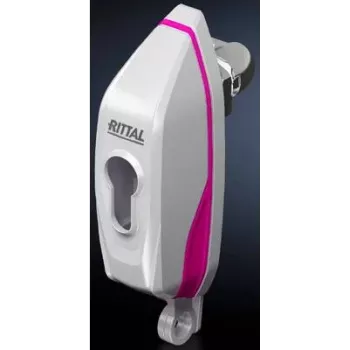 Locking insert half cylinder for Mini Comfort handle, Rittal AX series (MPN 2537300)