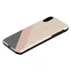 Smartphone case man and wood for iPhone XR — pink suit with black accents