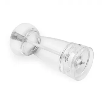 Salt and pepper mill set Salter BW12949EU7, transparent bodies, manual grinding