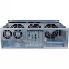 Inter-Tech 3U-30255 Rack Black, Stainless steel