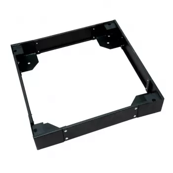 Rack plinth Extralink Plinth 800x800 Black Metal 800mm Width 800mm Depth 100mm Height
