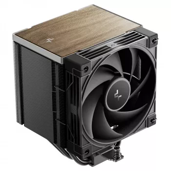 Air cooler DeepCool AK500 G2, 120 mm fan, max air pressure 3.33 mmH2O, 117×129×159 mm, black
