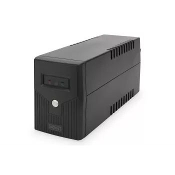 UPS DIGITUS DN-170063-B Line-Interactive 600 VA / 360 W, AVR, LCD, 2x Type F outlets, 7 Ah battery