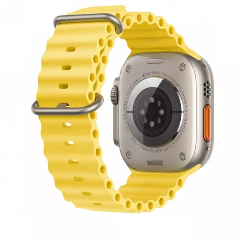 Band Apple MQED3ZM/A Smart Wearable Accessories Yellow Fluoroelastomer