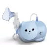 Mesh nebuliser Omron Nami Cat NE-C303K-KDE — tabletop inhaler, 0.35 ml/min, for children and adults, blue, W235×D148×H157 mm
