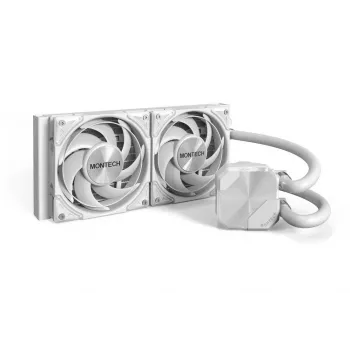 Montech HyperFlow Silent 240 Processor All-in-one liquid cooler 12 cm White 1 pc(s)