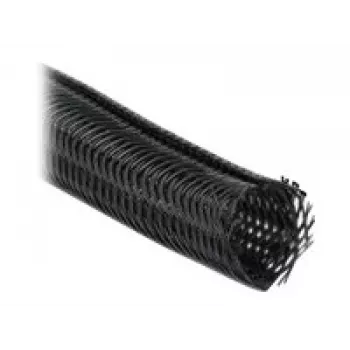 Braided Sleeving DeLOCK 19046 10 m x 19 mm black