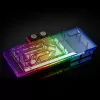 Water block and backplate for GPUs BitsPower BP-VG3090EVXC3 — acrylic, copper, chrome-nickel steel, 125.4×263.7×25 mm