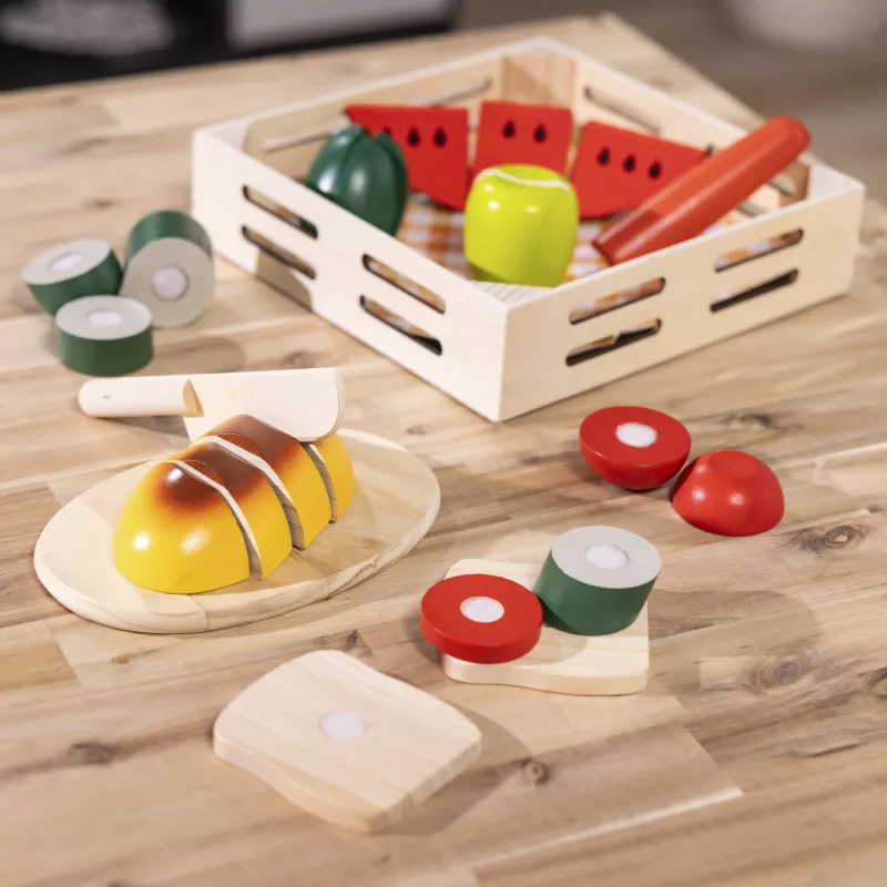 Melissa & Doug Cutting Fun Set Play Kitchen