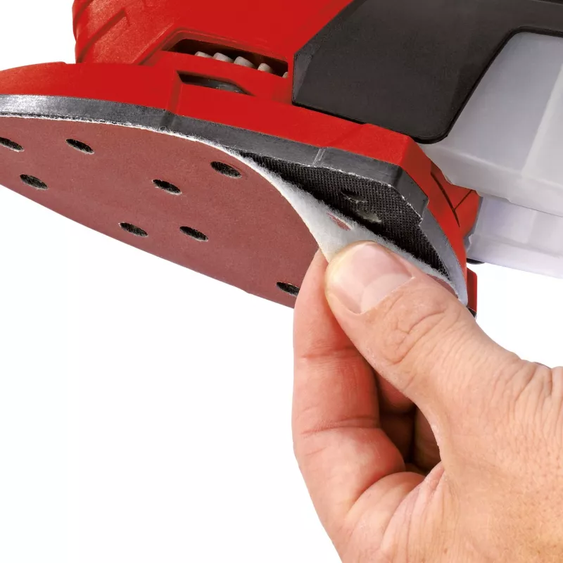 Power X-Change Battery-multi-sander TE-OS 18/150 Li-Solo, 18Volt (Red/black, without Battery and Charger)