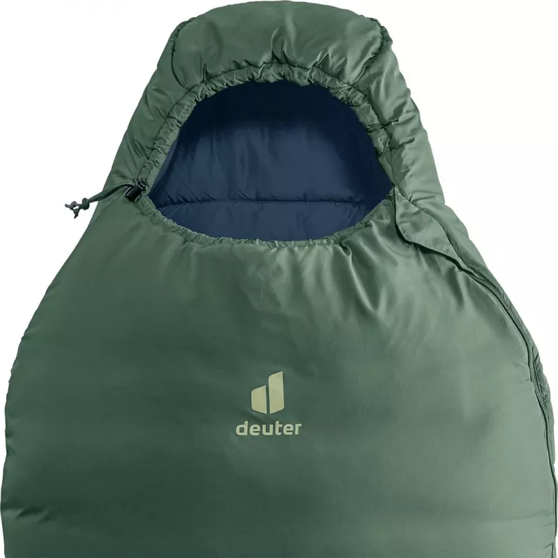 Sleeping bag DEUTER Orbit -5C/23F Adult walking, 2080×750×500 mm, synthetic, green