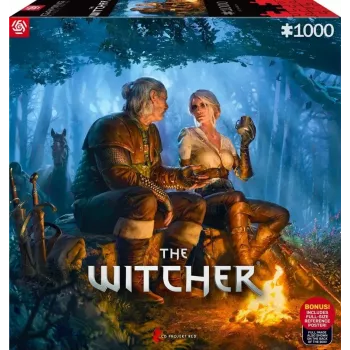Good Loot Gaming Puzzle: The Witcher Journey of Ciri, 1000 pieces