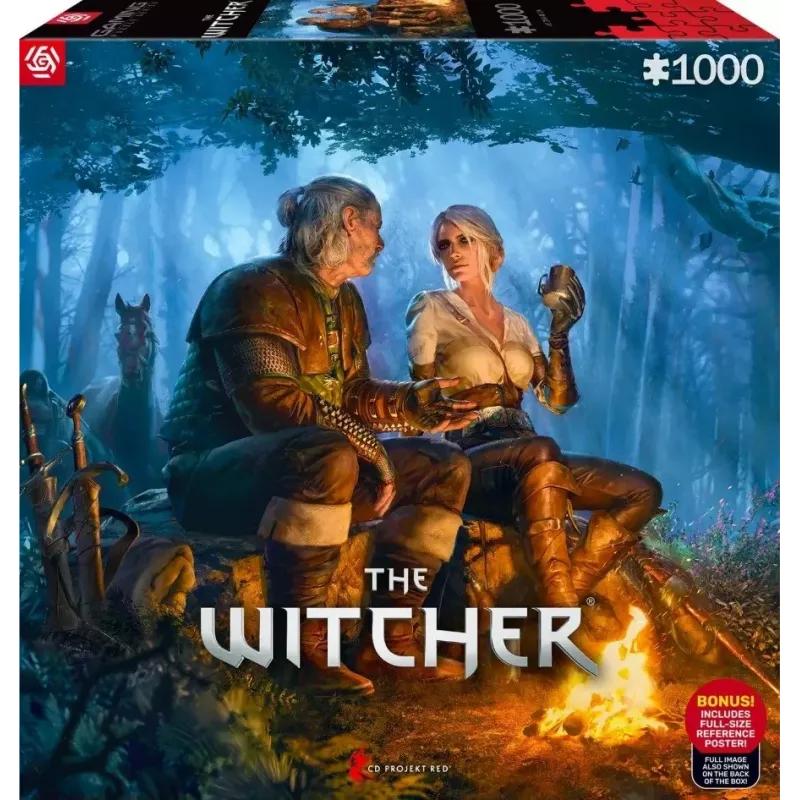 Good Loot Gaming Puzzle: The Witcher Journey of Ciri, 1000 pieces