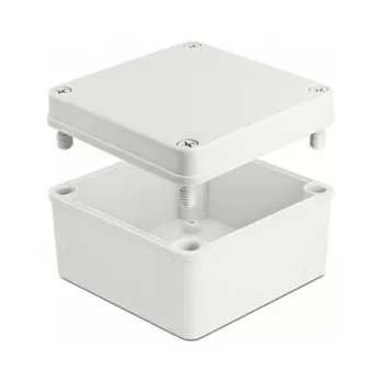 Housing DeLOCK Installation Housing IP65 waterproof 125 x 125 x 75 mm grey
