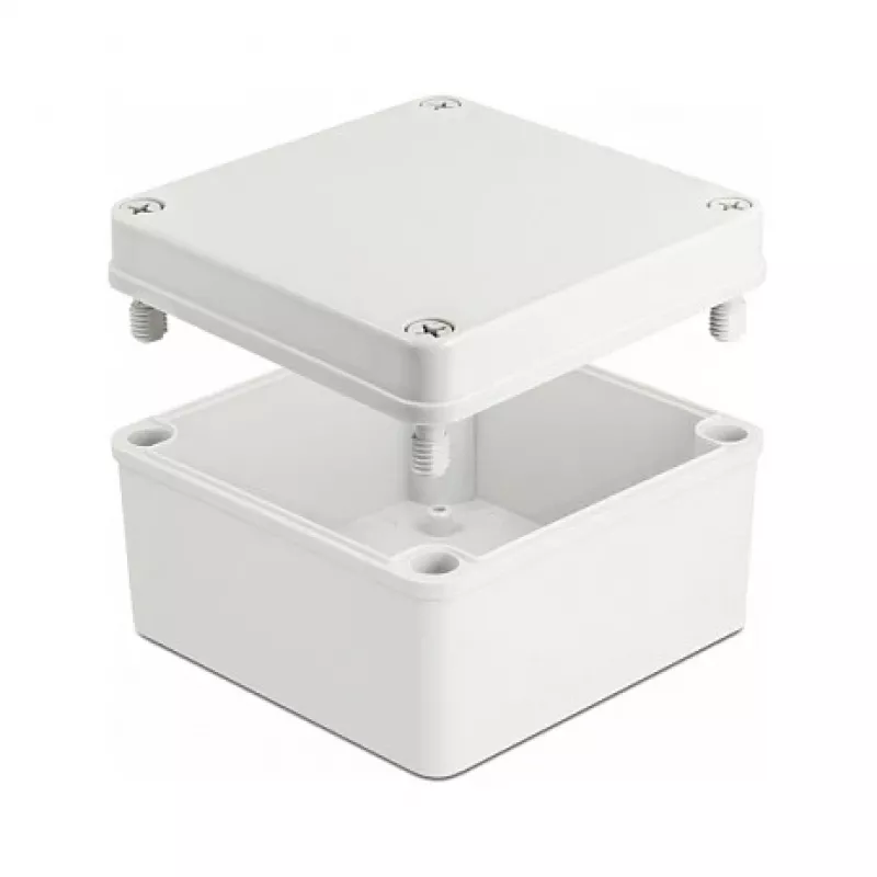 Housing DeLOCK Installation Housing IP65 waterproof 125 x 125 x 75 mm grey