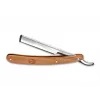 Straight razor Böker Solingen Barberette Olive – 140902, olive wood handle, fixed blade shaver