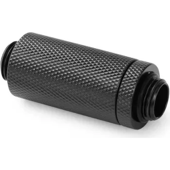 Alphacool ES D-Plug 41-69mm G1/4 AG to G1/4 AG - Deep Black (17650)