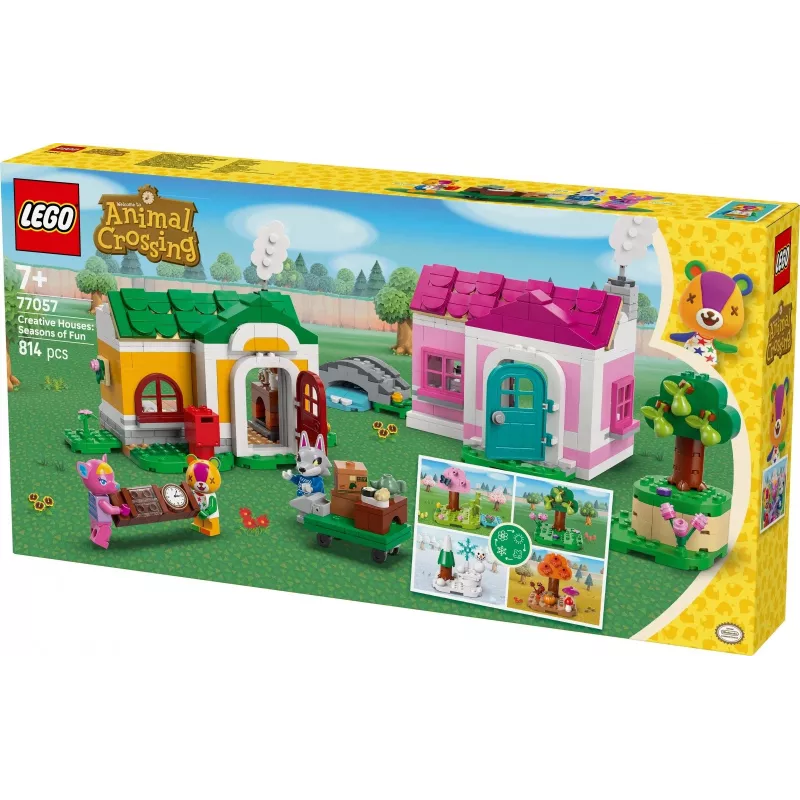 Construction Toy LEGO 77057 Animal Crossing Creative Homes Seasons of Fun set