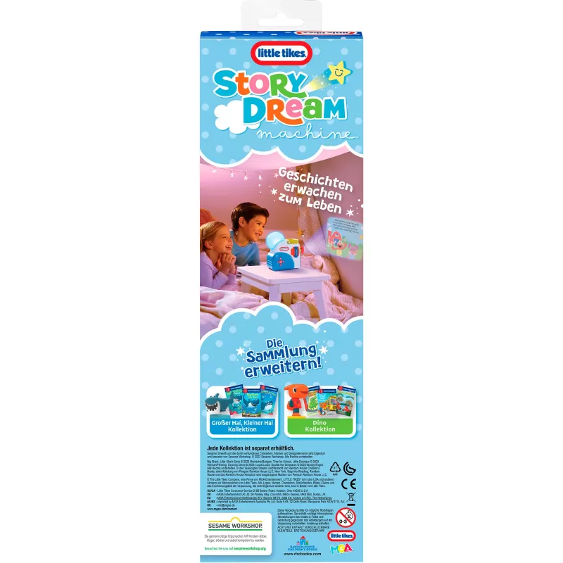 Little Tikes Story Dream Machine - Sesame Street Elmo & Friends Kollektion, Audiobook