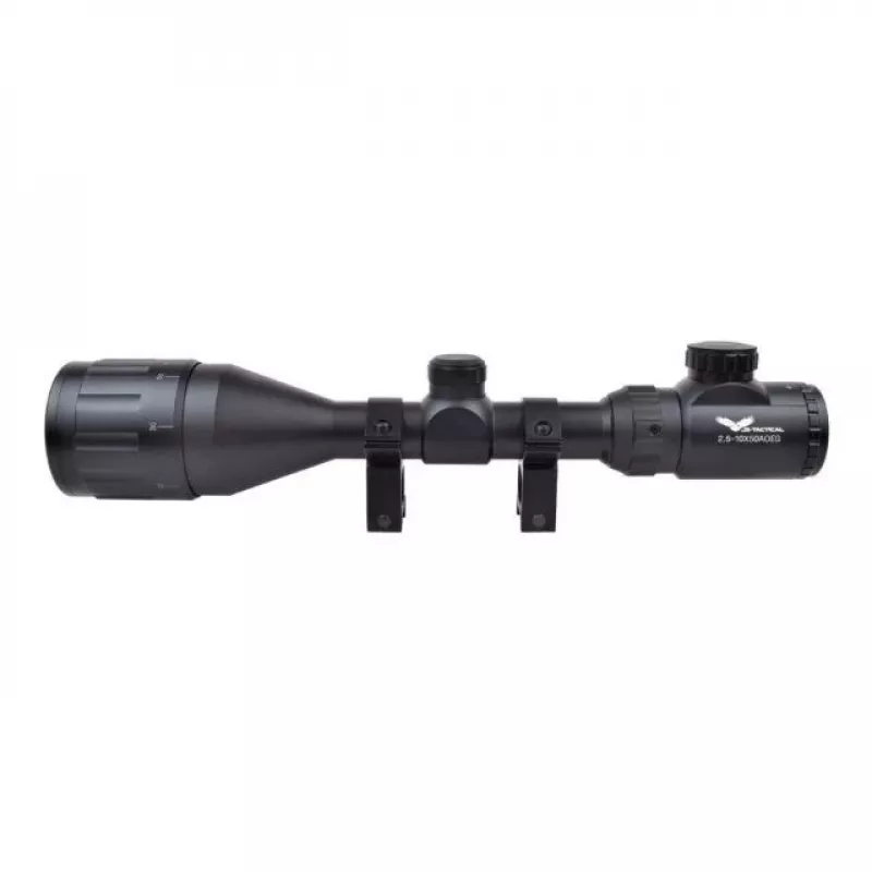 Rifle scope JS-Tactical 2.5-10x50 Mil-Dot with 22 mm rail
