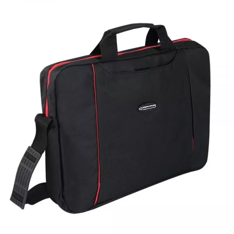 Esperanza SALERNO 39.6 cm (15.6) Toploader bag Black, Red