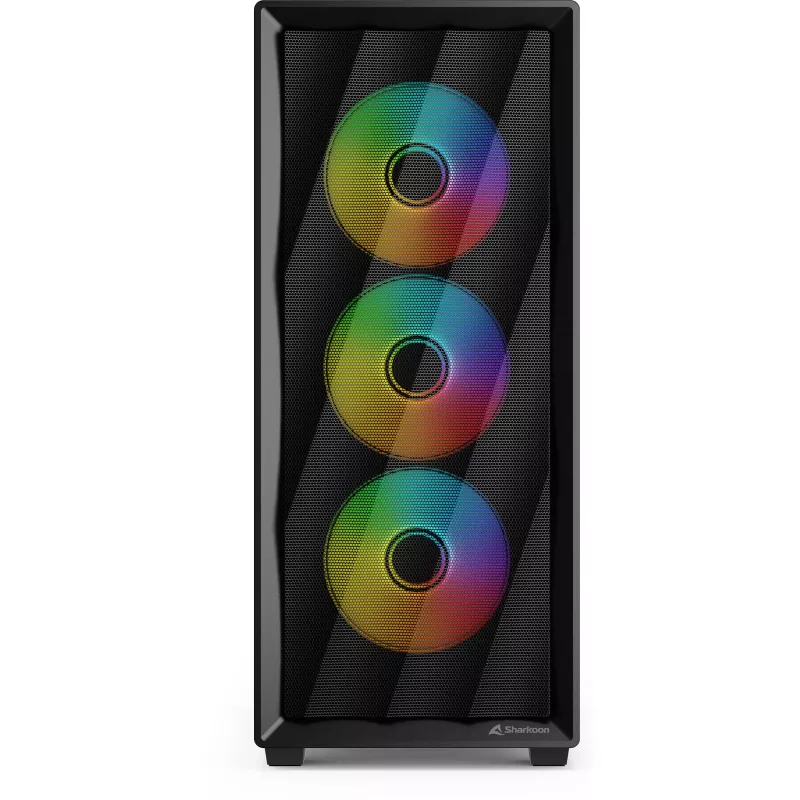 Computer case Sharkoon VK4 ARGB ATX black