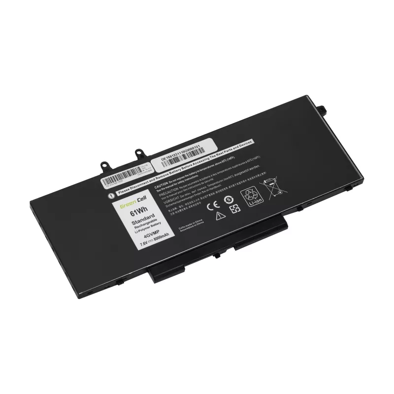 Battery Green Cell DE159 for Dell Latitude 5400 5410 5500 5510 and Precision 3540 3550