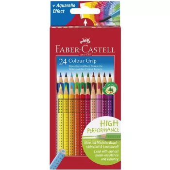 Colouring Pencils Faber-Castell Colour GRIP Multi 24 pcs