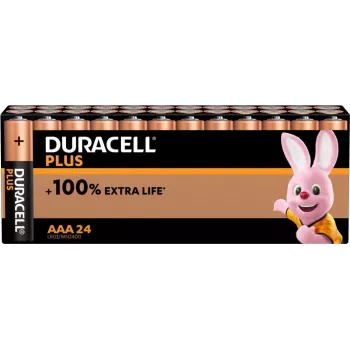 Duracell BATT.PLUS AAA, 24er-Pack Single-use battery Alkaline
