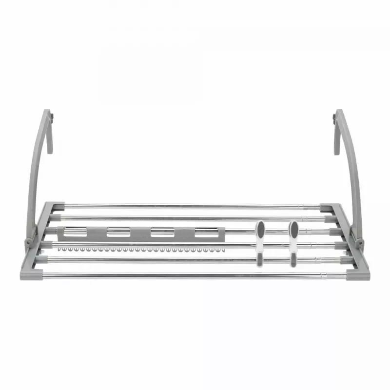 Attachable rack Jata HTEN2402 polypropylene and stainless steel foldable 58×32×4.7 cm