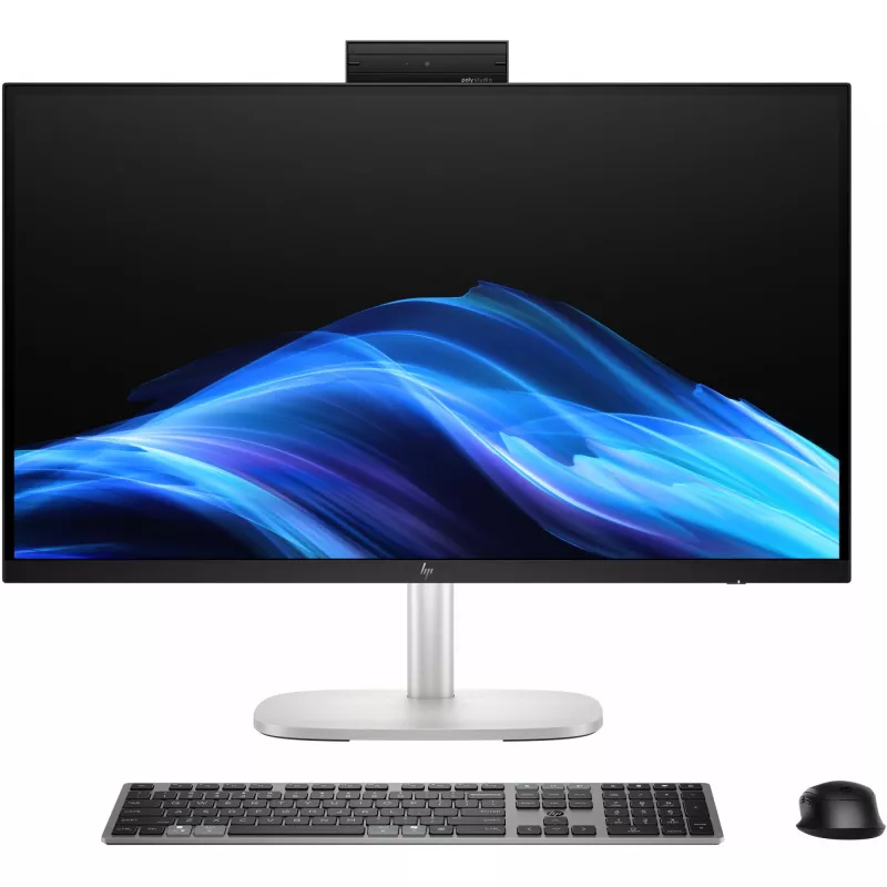 HP Inc. HP EliteStudio 8 G1i AI - All-in-One (Complete Solution) - Core Ultra 7 265 / 2.4 GHz - vPro Enterprise - RAM 16 GB - SSD 512 GB - NVMe - Intel Graphics - 1GbE, Wi-Fi 6, Wi