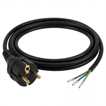 EFB-Elektronik Power Lead Grounded Plug 90° - Open End AE 1,8 m, 3 x 0,75 mm² Manufacturer: EFB Elektronik (EK504AE.1,8)