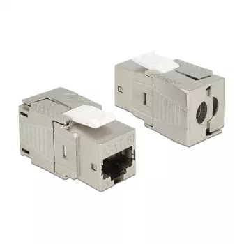 Keystone module DeLOCK 86488 angled beige RJ-45