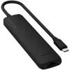 Satechi 7-w-1 USB-C Slim Multiport Adapter Ethernet (USB-C PD, 2x USB-A, HDMI 4K, Ethernet, czytnik kart micro/SD) (Black)