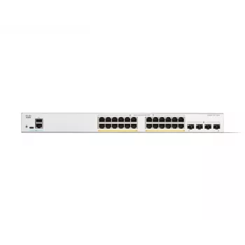 Cisco Catalyst 1200-24FP-4G Smart Switch, 24 Port GE, Full PoE, 4x1GE SFP, Limited Lifetime Protection (C1200-24FP-4G)
