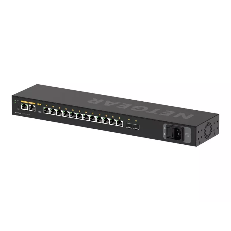 NETGEAR M4250-12M2XF Managed L2/L3 2.5G Ethernet 1U Black